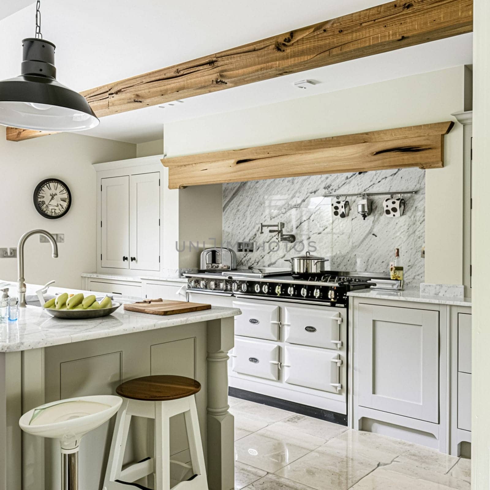 Bespoke kitchen design, country house and cottage interior design, English countryside style renovation and home decor idea