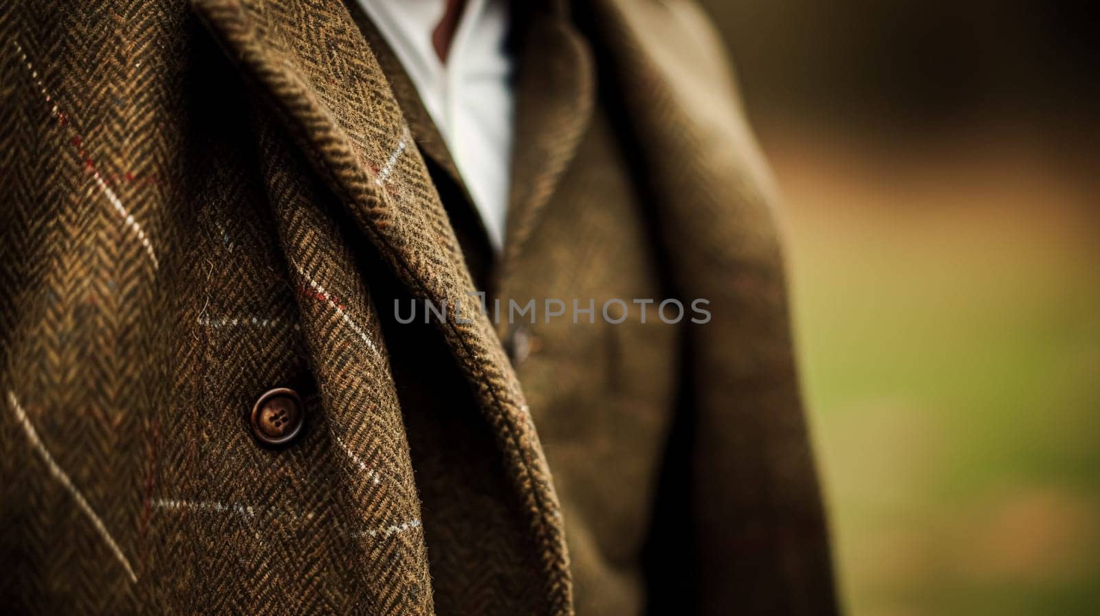 Menswear autumn winter clothing and tweed accessory collection in the English countryside, man fashion style, classic gentleman look by Anneleven