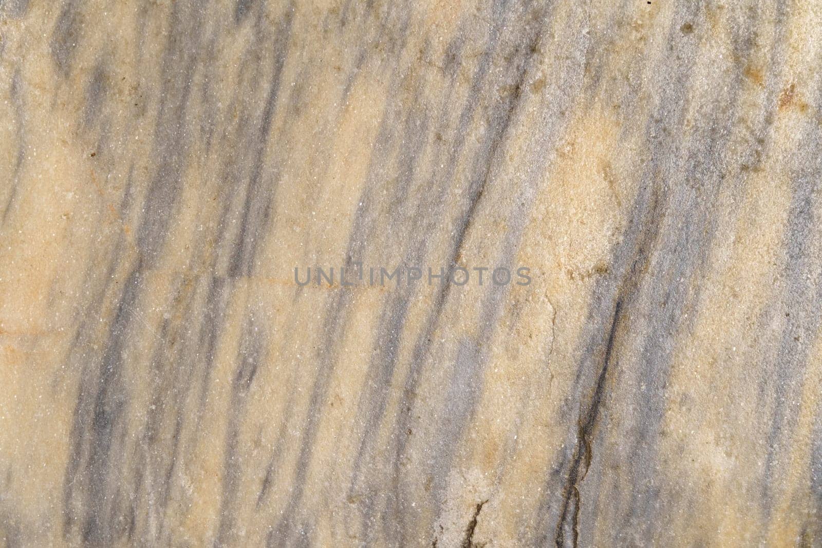 Detailed close-up view of a smooth and veined marble surface showcasing intricate textures and abstract patterns.