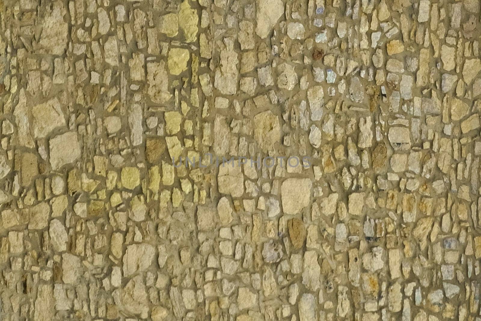 A detailed close up view of a textured stone wall showcasing its unique patterns and rough surface.