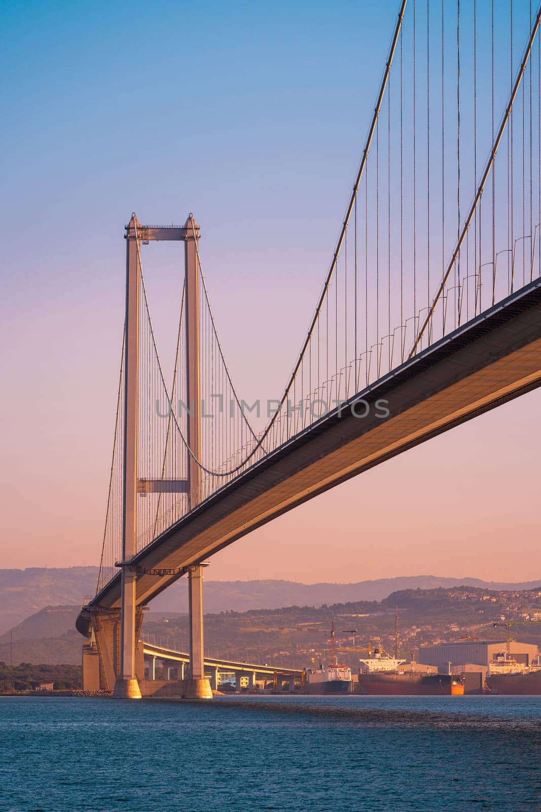 Osmangazi Bridge (Izmit Bay Bridge) located in Izmit, Kocaeli, Turkey