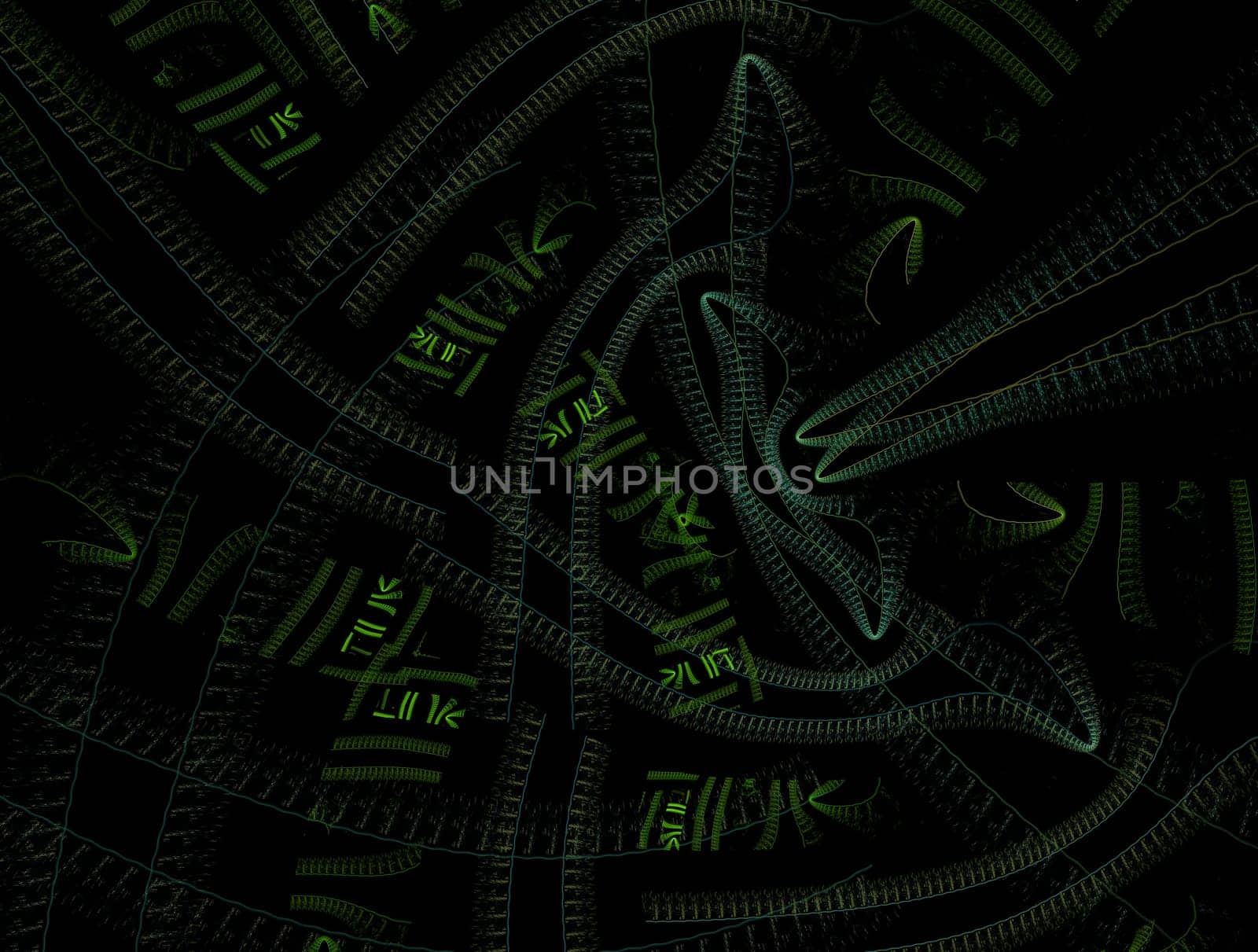 Imaginatory fractal abstract background Image by nikitabuida