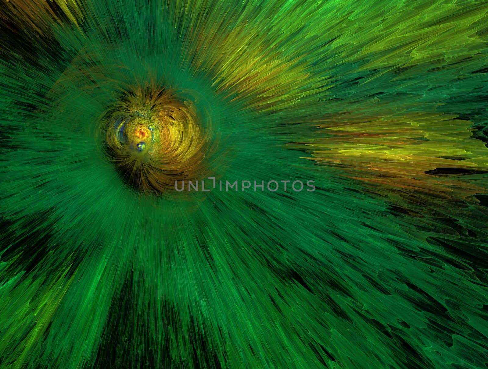 Imaginatory lush fractal texture image abstract background