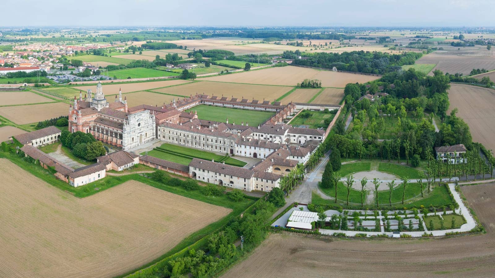 Panorama of Certosa di Pavia cathedral by Robertobinetti70