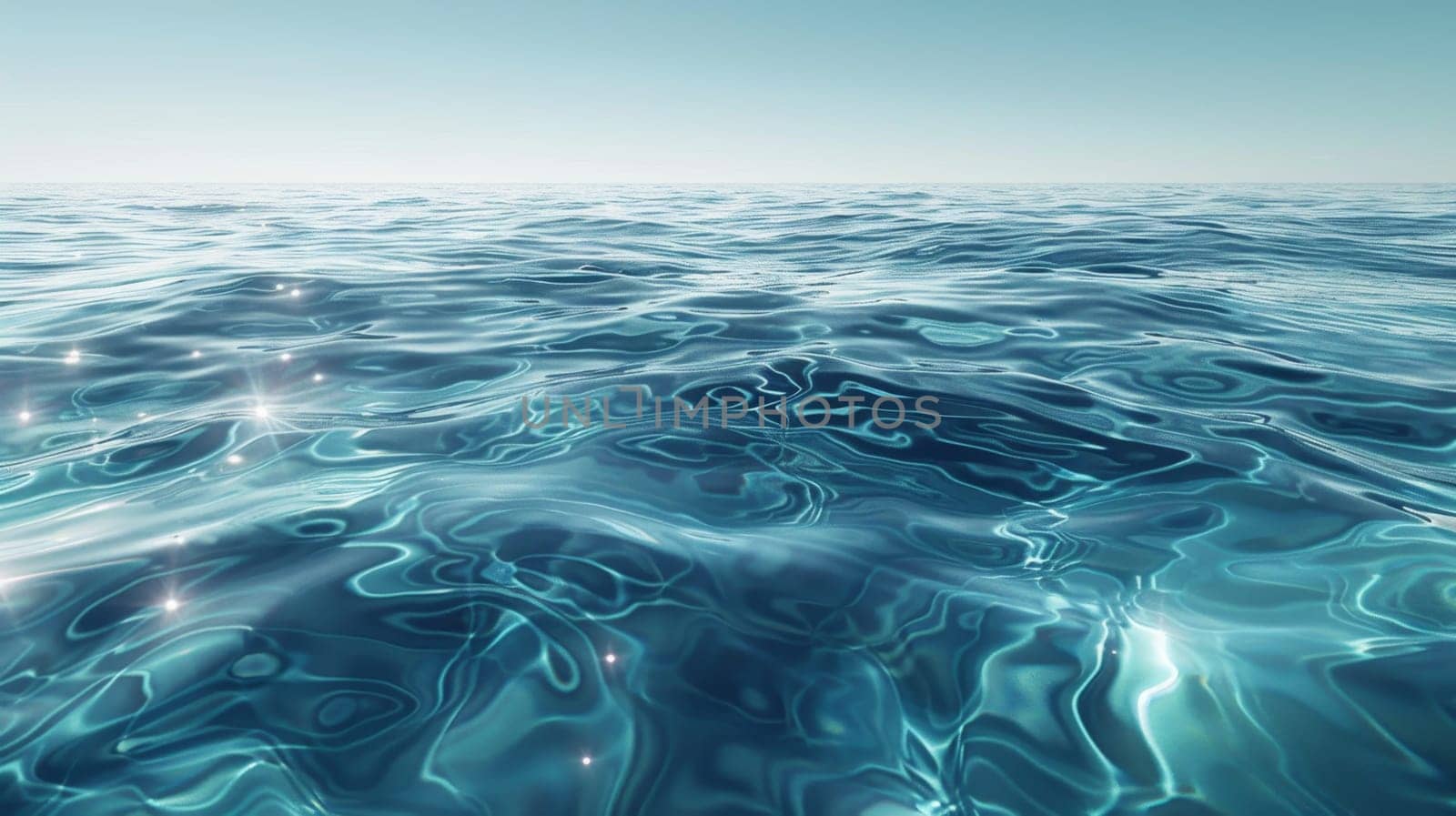 Textured background of transparent clear water by Lobachad