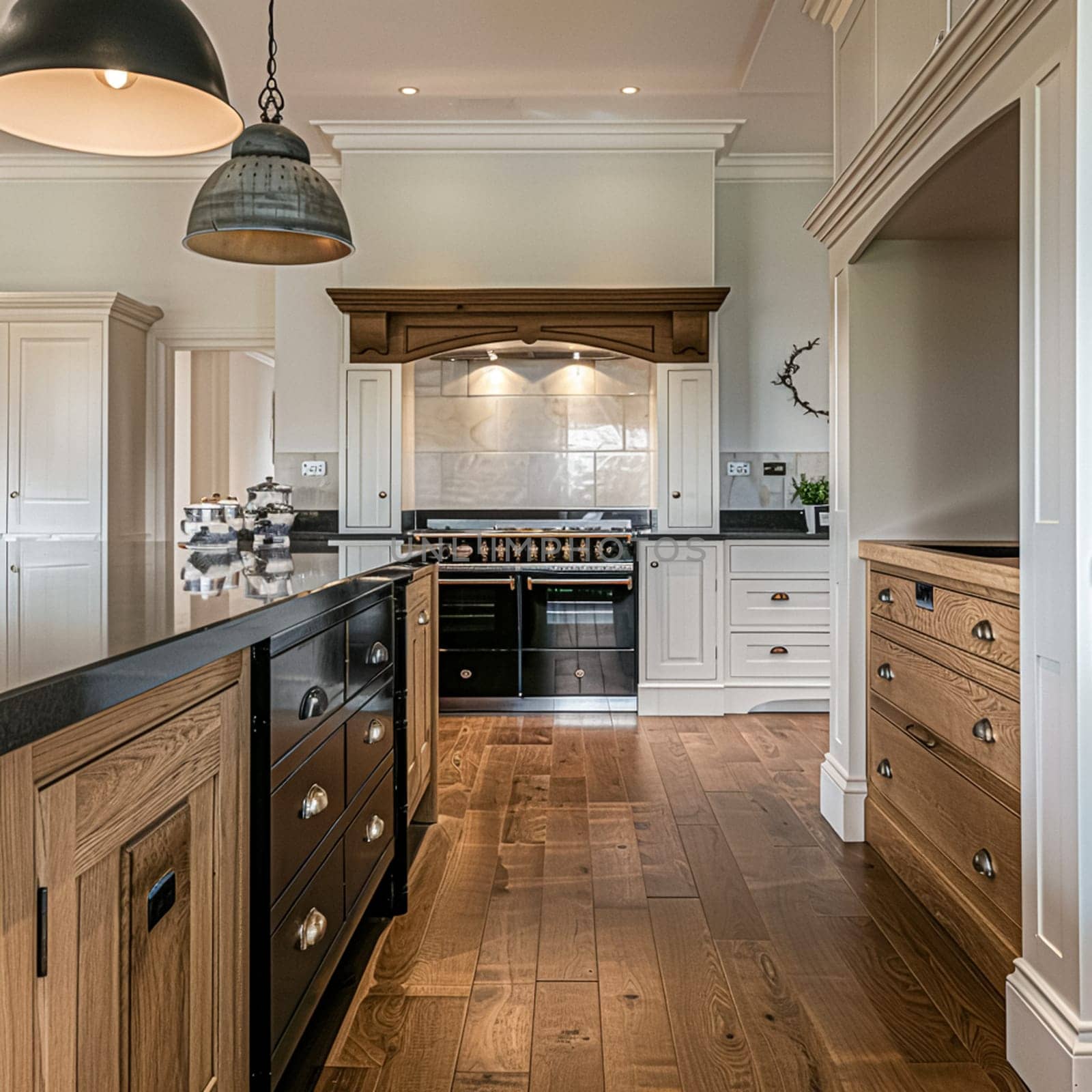 Bespoke kitchen design, country house and cottage interior design, English countryside style renovation and home decor idea