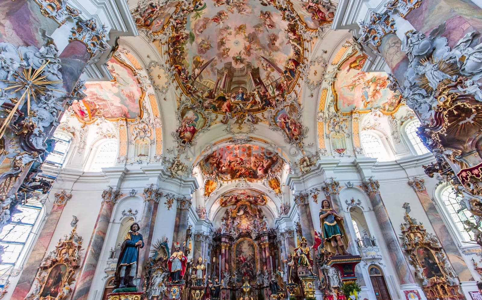 Ottobeuren abbey, near Memmingen, bavaria, germany by photogolfer