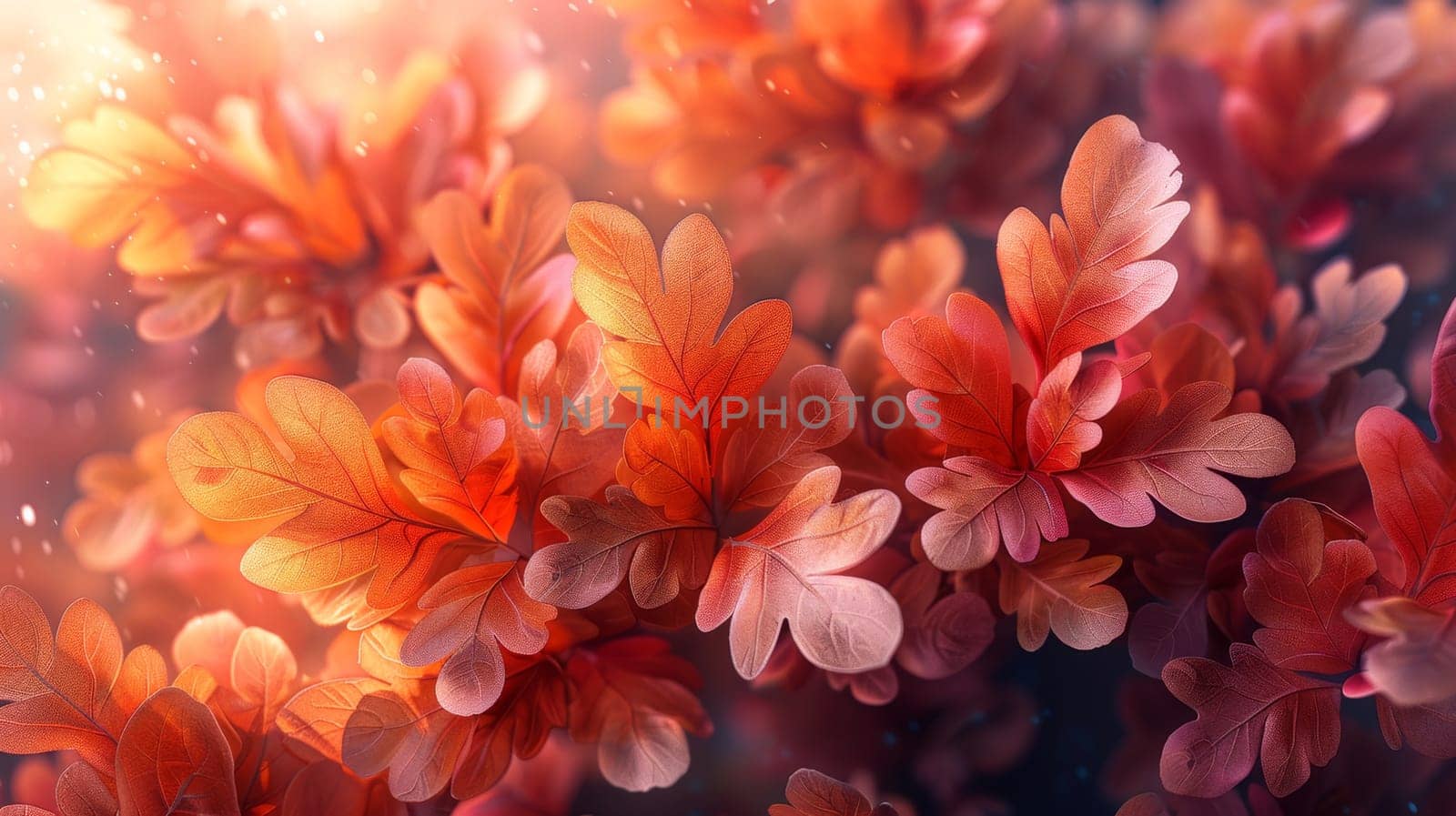 Autumn leaves background, environment background and desktop wallpaper.