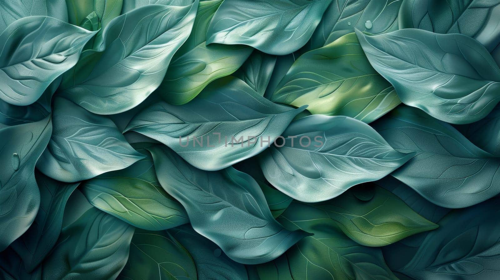 Green Leaf background, Environmental background and Desktop wallpaper.