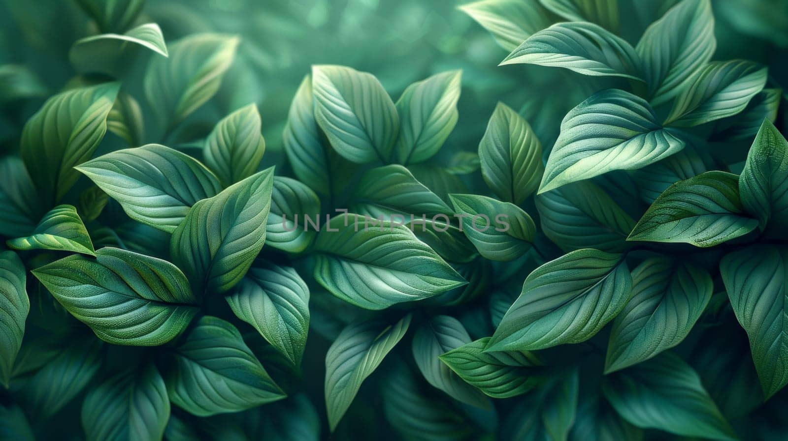 Green Leaf background, Environmental background and Desktop wallpaper.