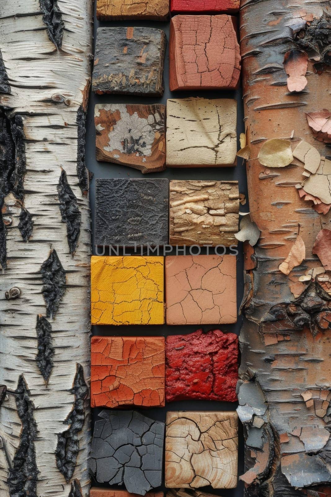 multicolored abstract background with a grunge wood texture. Wood fiber background.