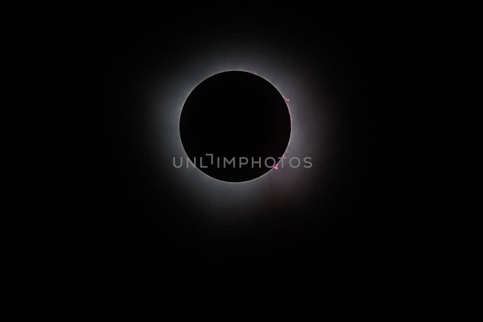 April 8, 2024 Total Solar Eclipse near Uvalde Texas.