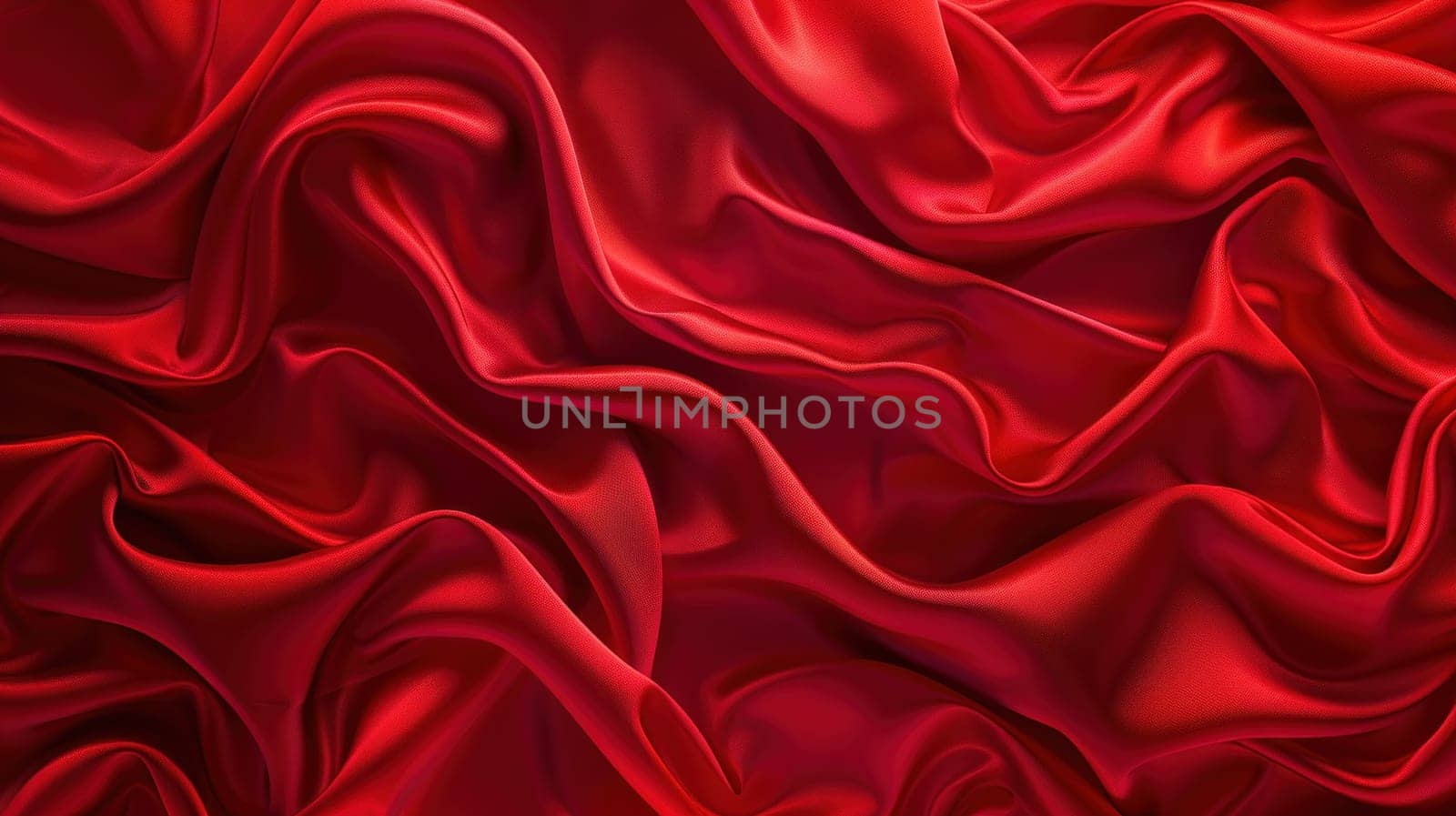 Red silk fabric texture background for fashion and beauty design inspiration rich and luxurious material for creative projects