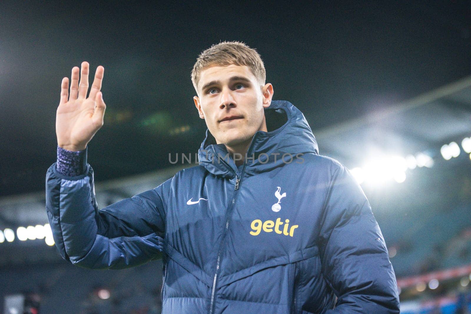 MELBOURNE, AUSTRALIA - MAY 22: Tottenham Hotspur play Newcastle United during the Global Football Week at The Melbourne Cricket Ground on May 22, 2024 in Melbourne, Australia