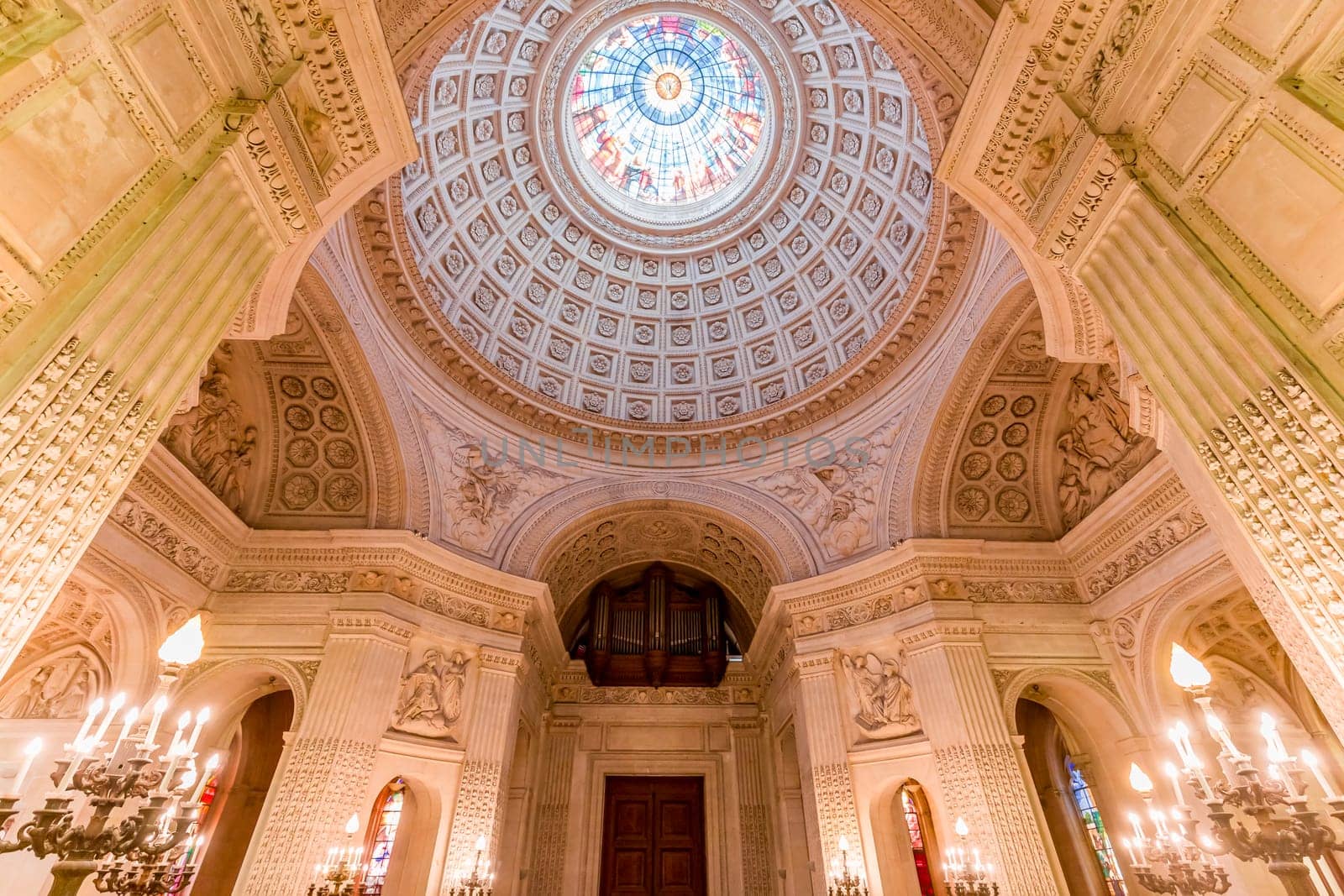 Royal Chapel of Dreux, in Dreux city, France by photogolfer