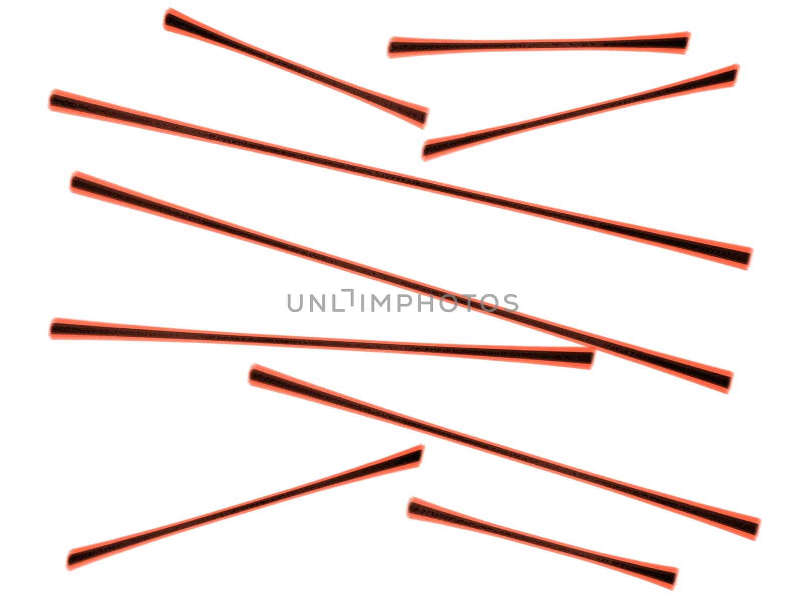 Orange and black lines with white background . High quality illustration