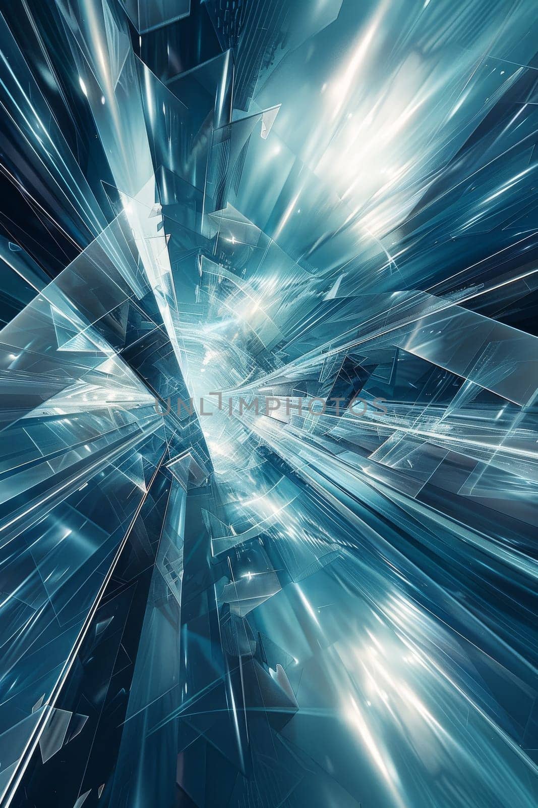 abstract technology particle of light background.