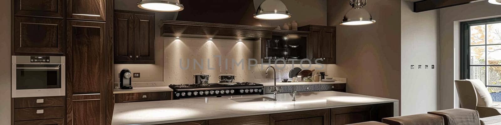 Bespoke kitchen design, country house and cottage interior design, English countryside style renovation and home decor idea banner