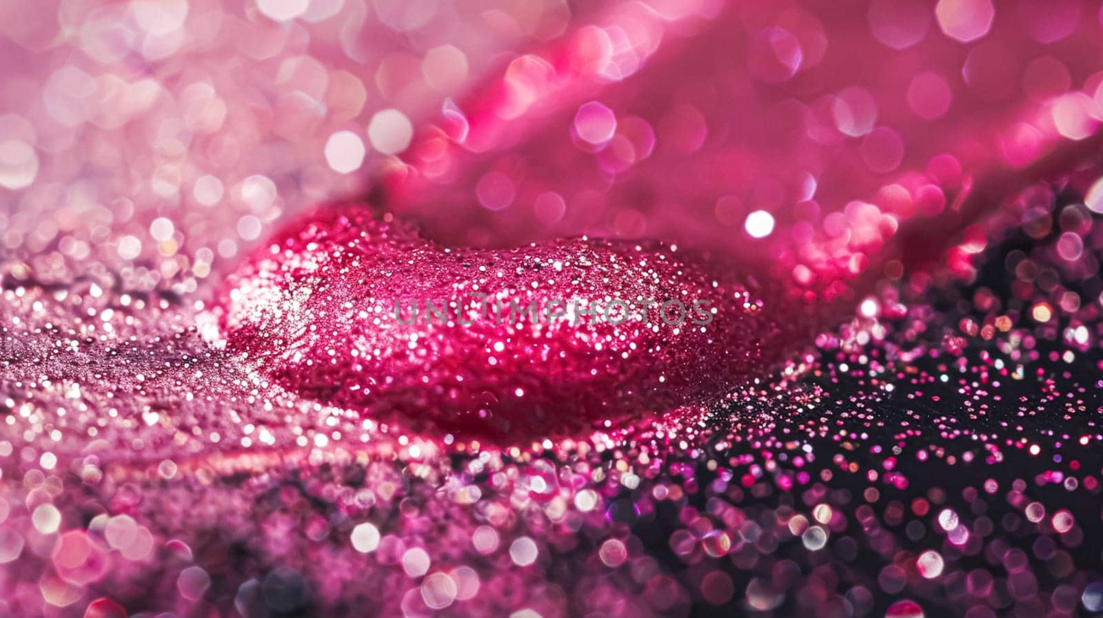 Abstract background for cosmetic products. Close-up of makeup texture, bright and sparkles beauty