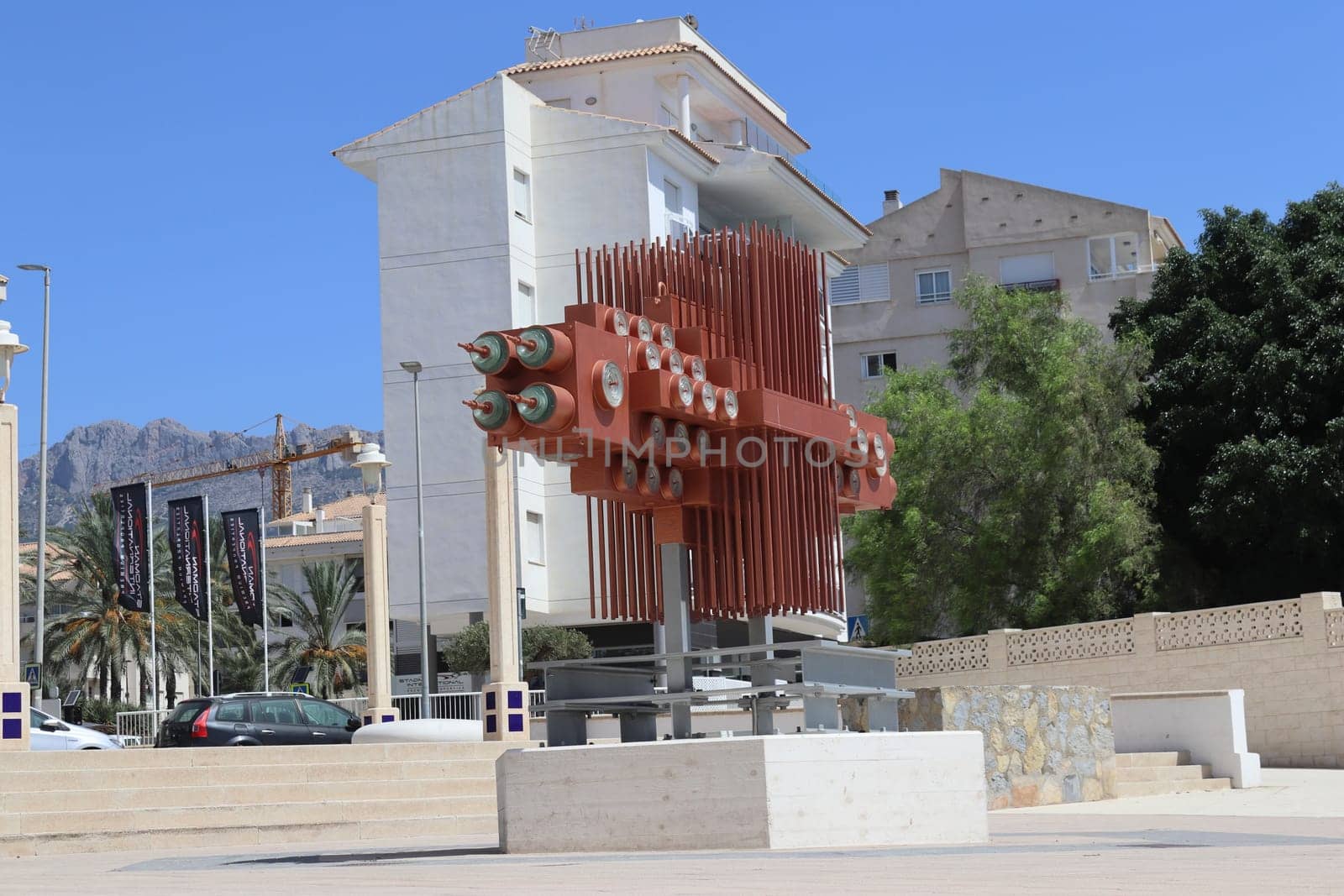Sculpture Atalaya Terra in Altea, Alicante Spain