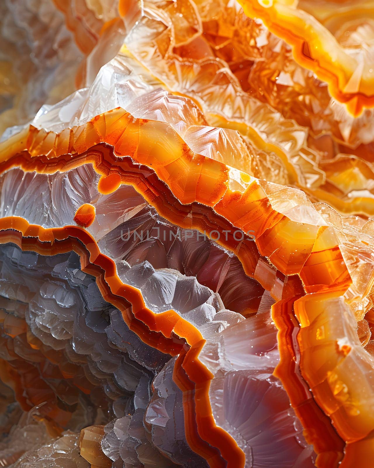 Closeup of a peachcolored rock with white patterns, resembling a natural landscape. The rock is a natural material, a key ingredient in sculpting wood in a waterthemed event