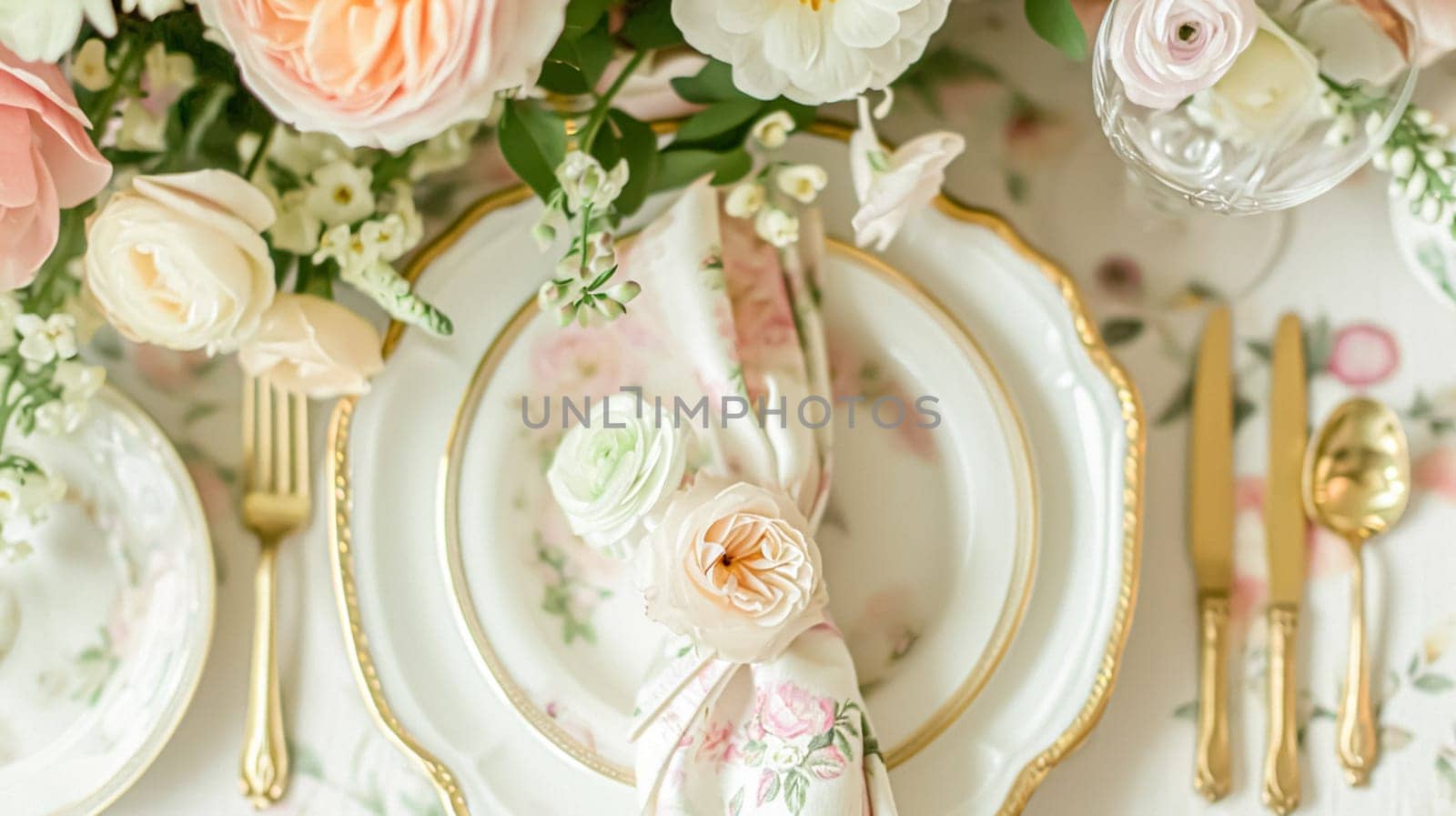 Delightful afternoon tea spread featuring a tiered cake stand brimming with cupcakes, scones, and sweet pastries, accompanied by a floral porcelain tea set