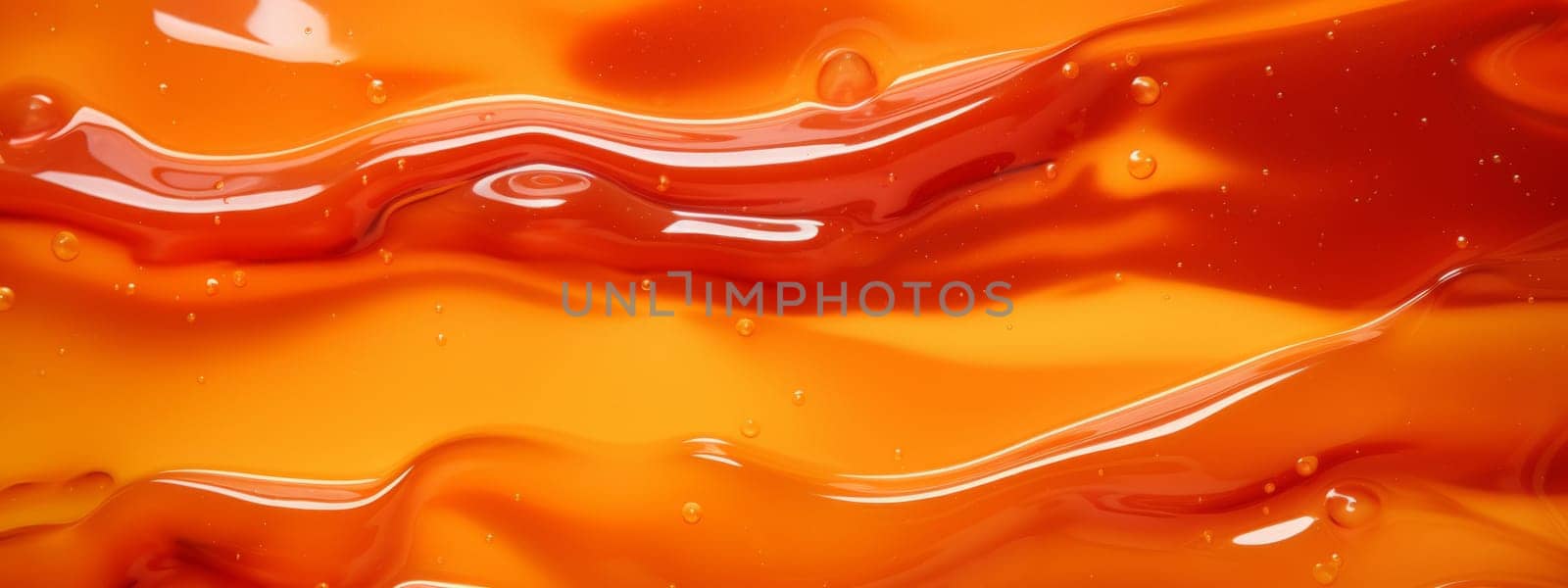 Fruit jam liquid texture background. by Artsiom