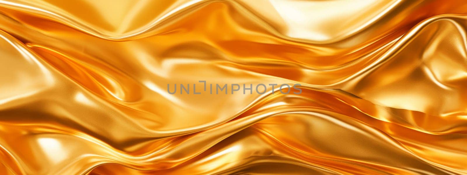 Abstract background elegant silk texture. Satin luxury cloth wavy folds seamless pattern. by Artsiom