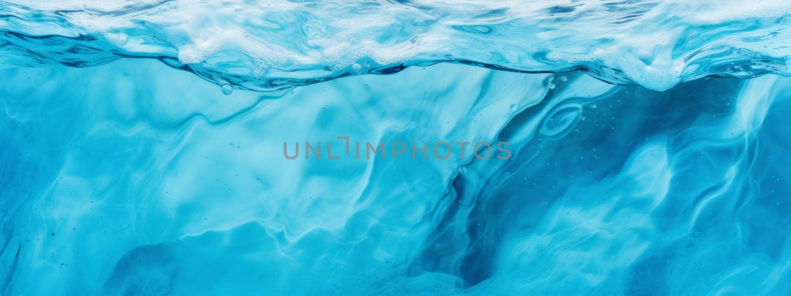 Underwater empty ocean or sea texture seamles background. by Artsiom