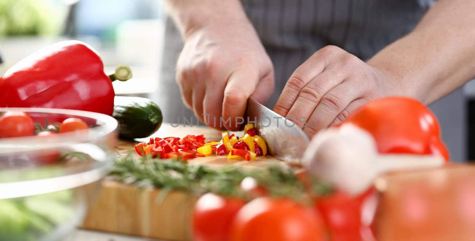 Culinary Chef Chopped Chili Pepper Small Slices by kuprevich