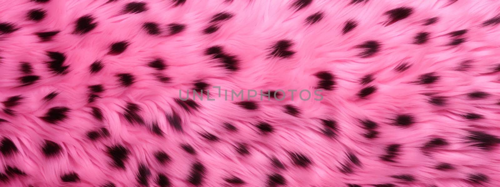 Pink leopard fur seamless pattern background. Animal skin texture in retro fashion style