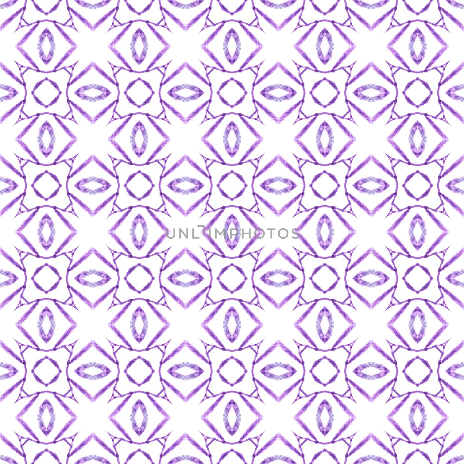 Striped hand drawn design. Purple radiant boho chic summer design. Textile ready amusing print, swimwear fabric, wallpaper, wrapping. Repeating striped hand drawn border.