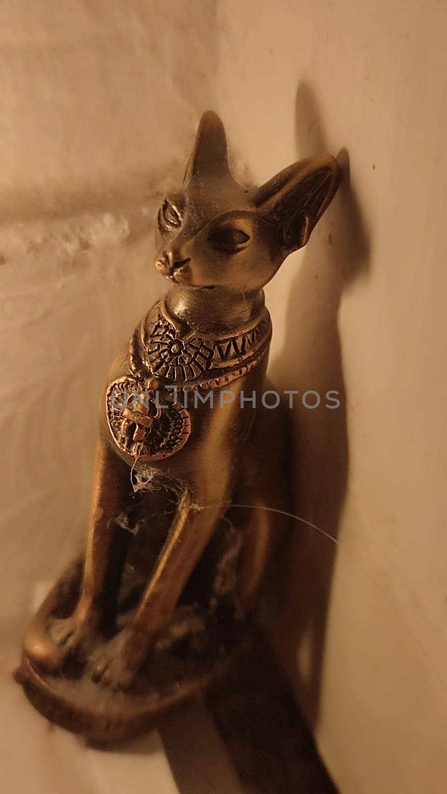 Egyptian cat, figurine symbol religion faith animal. High quality photo