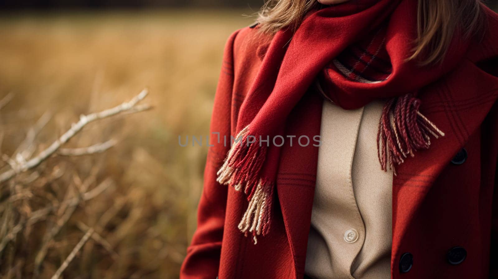 Womenswear autumn winter clothing and accessory collection in the English countryside fashion style, classic look inspiration