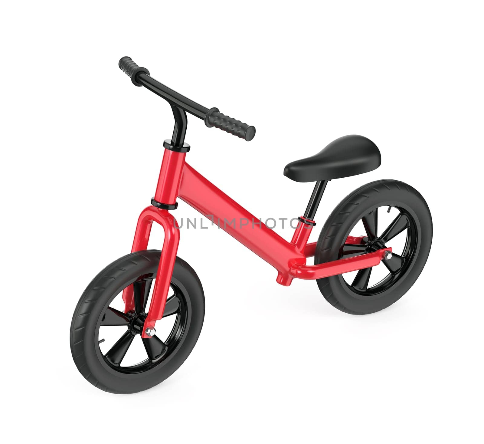 Red balance bike by magraphics