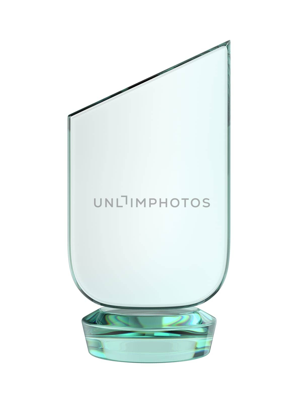 Blank crystal award by magraphics