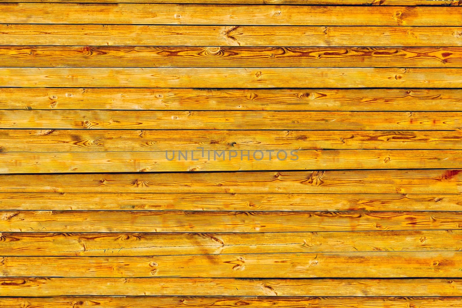 Wooden fence made of thin boards arranged horizontally by jovani68