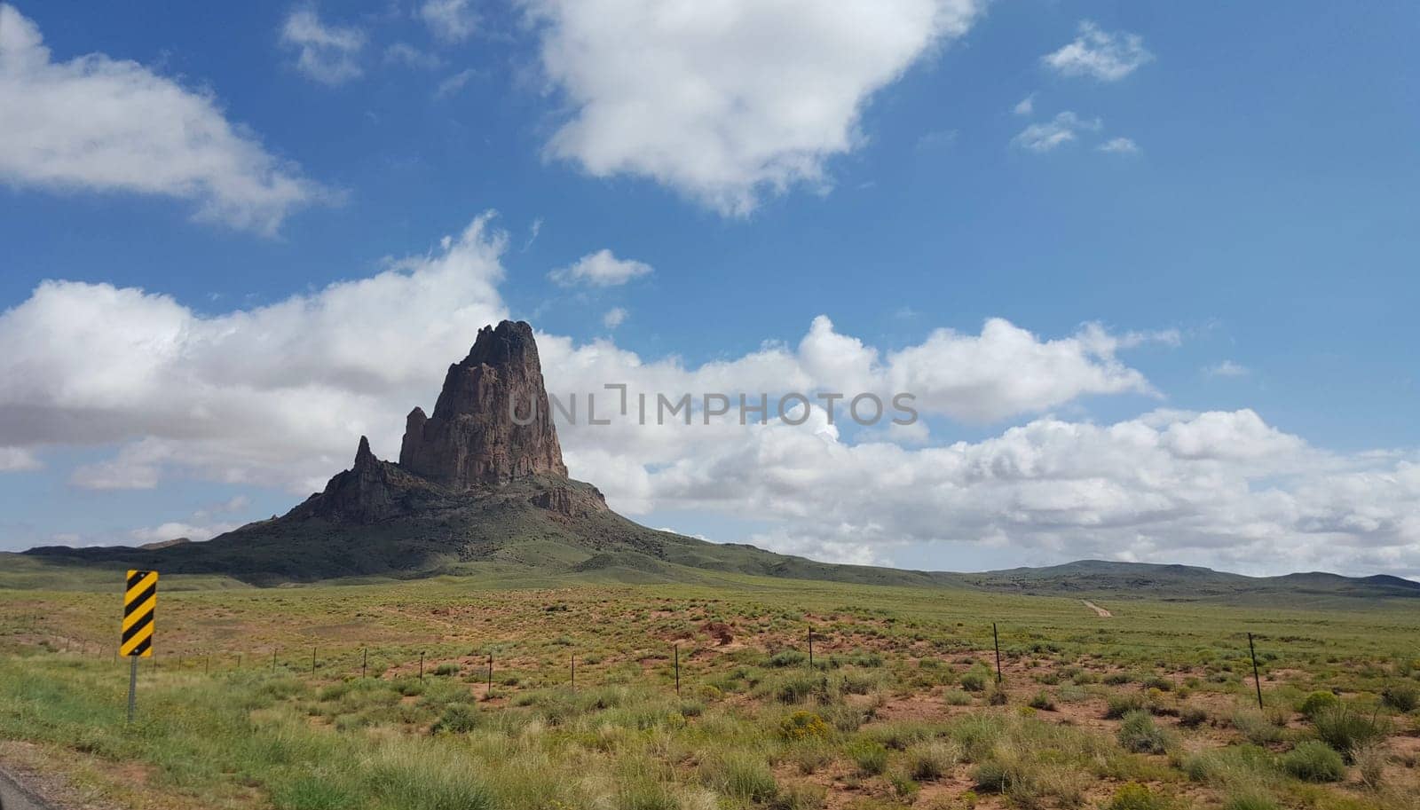 Northern Arizona Road Trip, Rock Formation on Beautiful Day. High quality photo