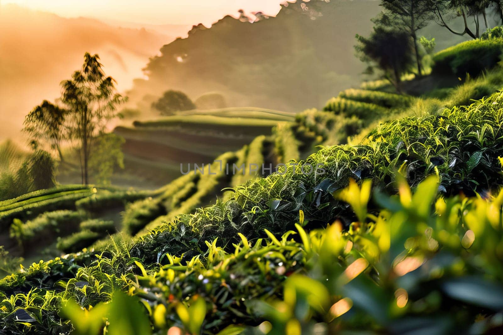 Experience the essence of tradition with tea-picking in stunning green terraces at sunrise, a timeless display of cultural richness