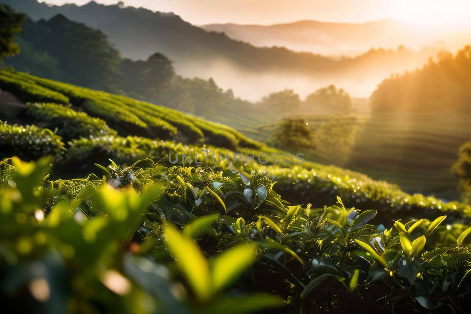 Experience the essence of tradition with tea-picking in stunning green terraces at sunrise, a timeless display of cultural richness