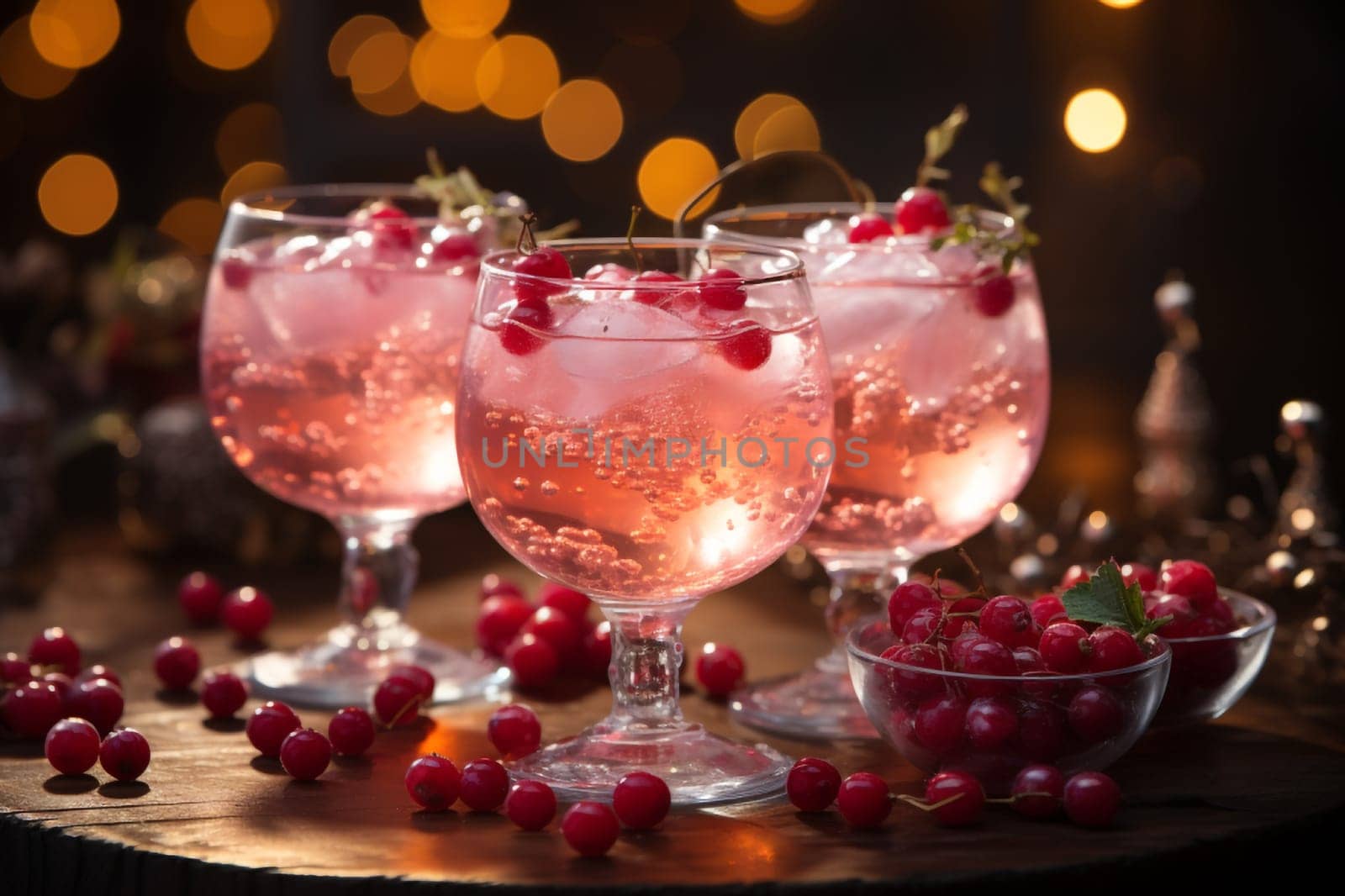 Winter Wonderland Punch is an alcoholic cocktail made with champagne, white wine, cranberry juice, and frozen berries. It is a festive and refreshing drink, perfect for winter holidays.