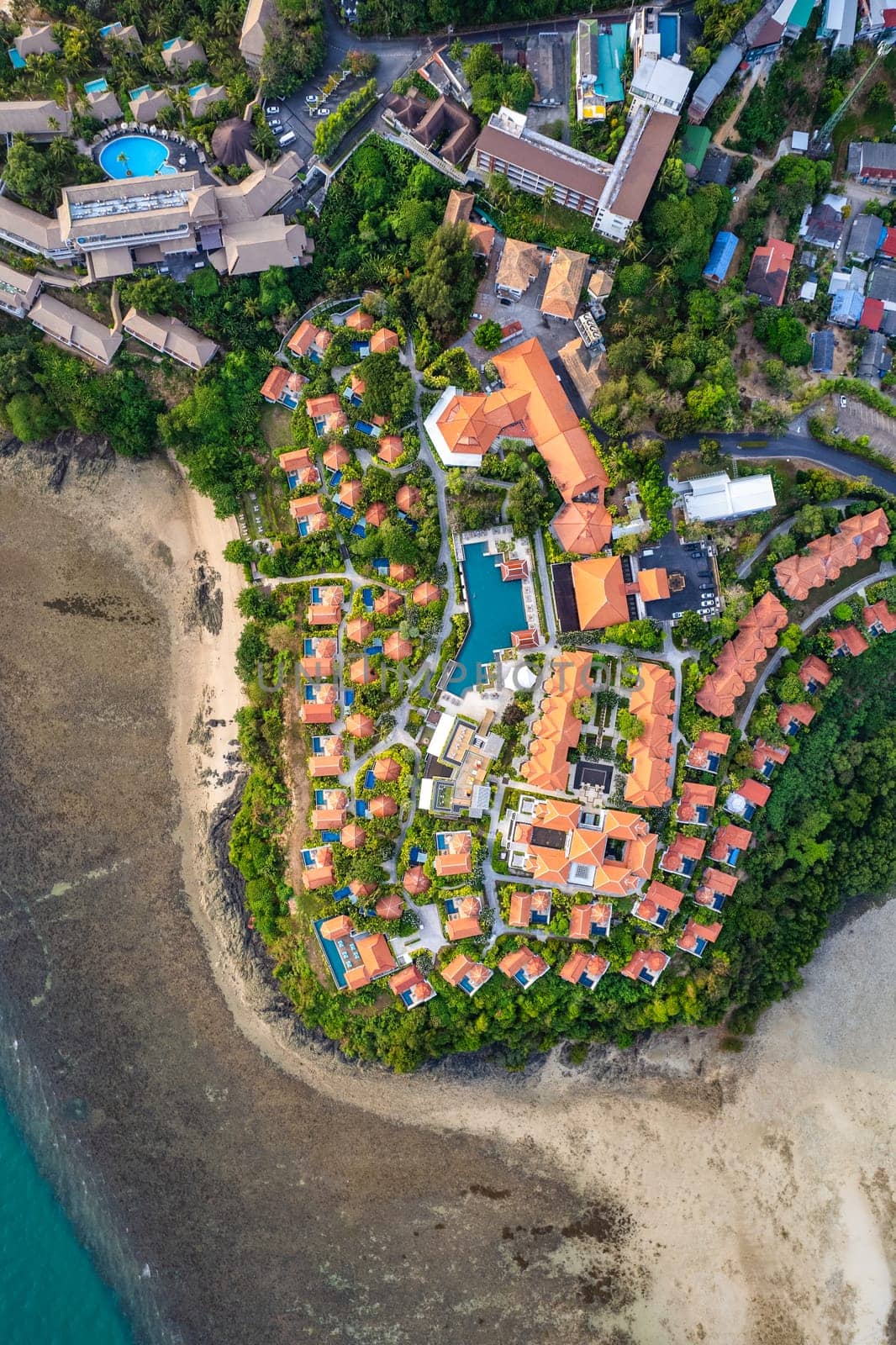 View of Cape Panwa beach in Phuket, Thailand, south east asia