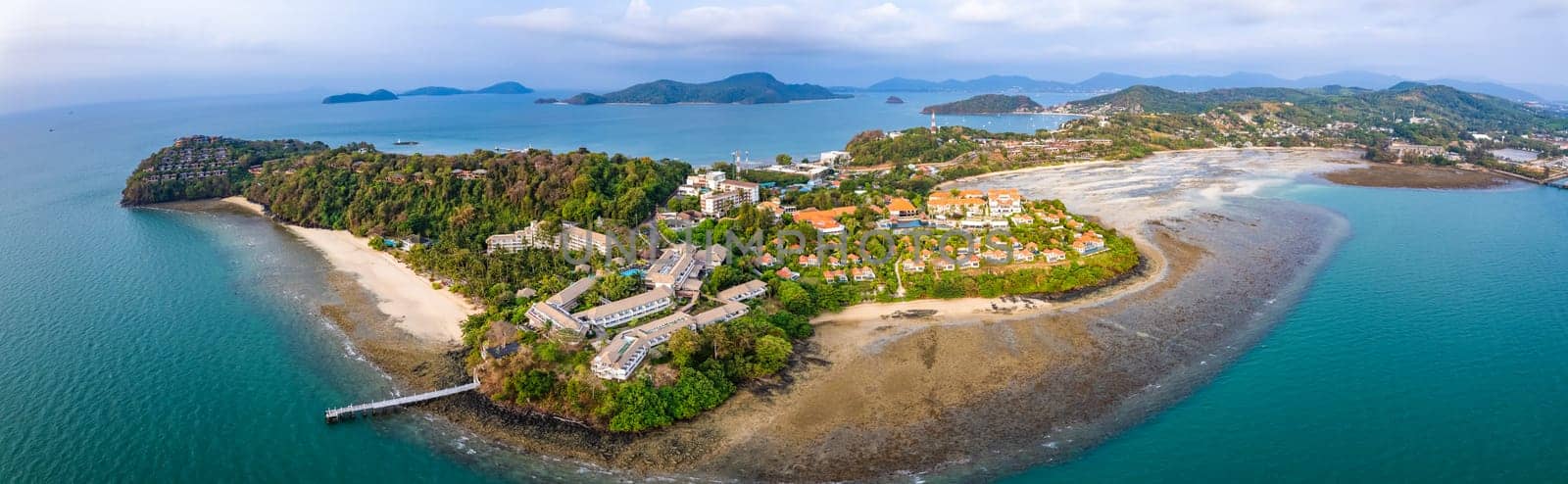 View of Cape Panwa beach in Phuket, Thailand, south east asia