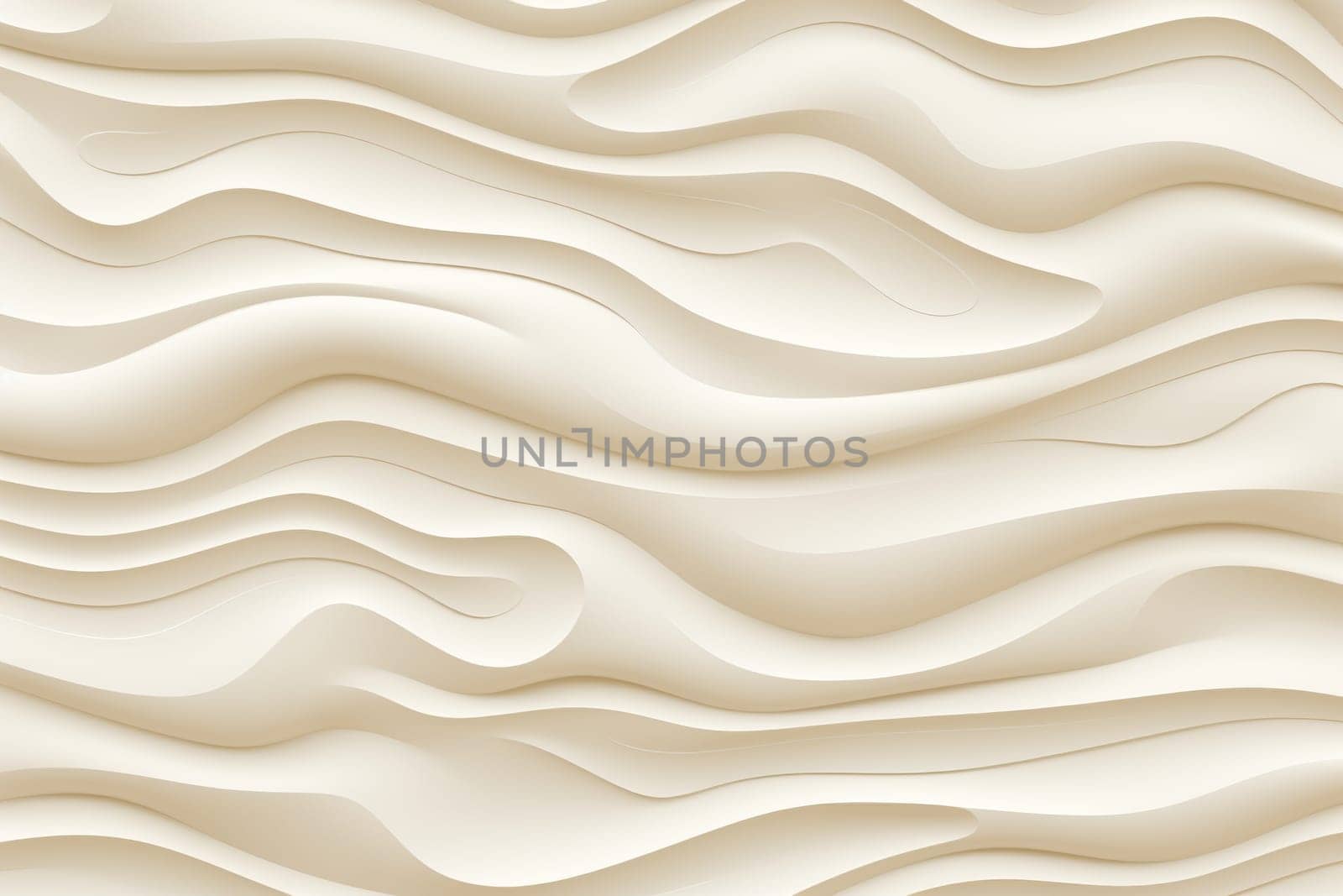 Beige and white abstract wave background. elegant and serene design element for graphic projects