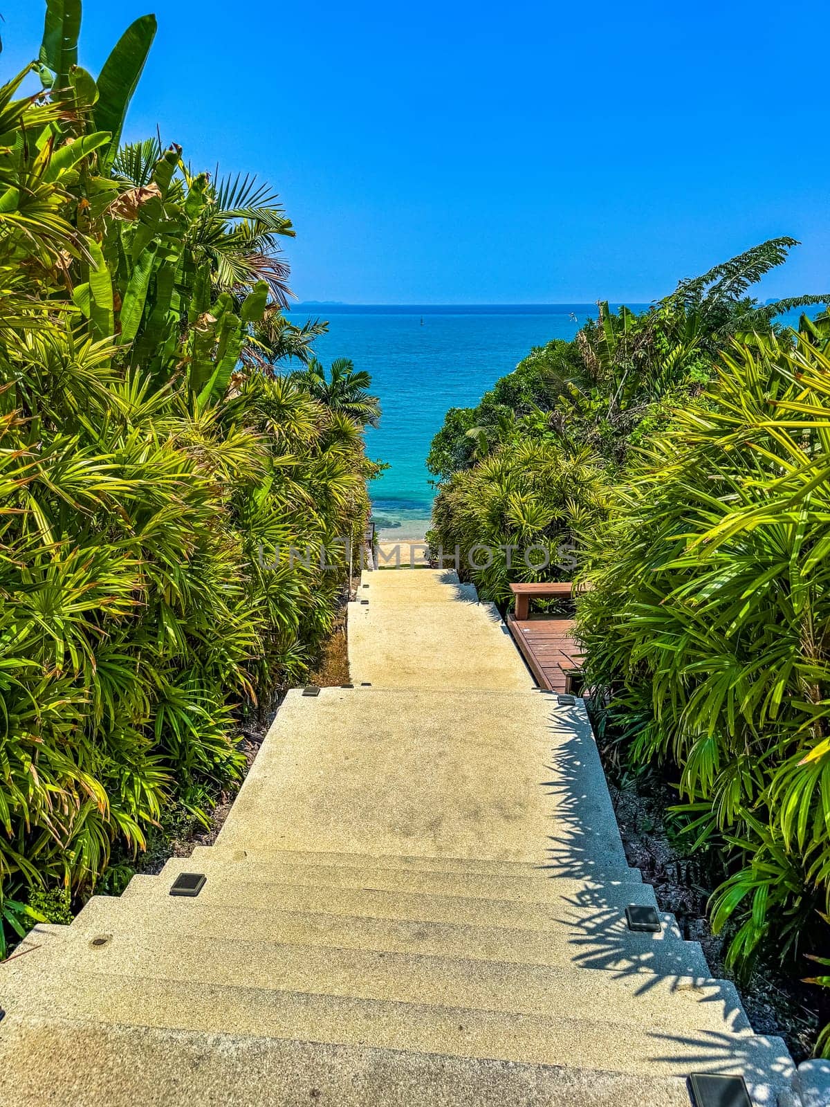 View of Cape Panwa beach in Phuket, Thailand, south east asia