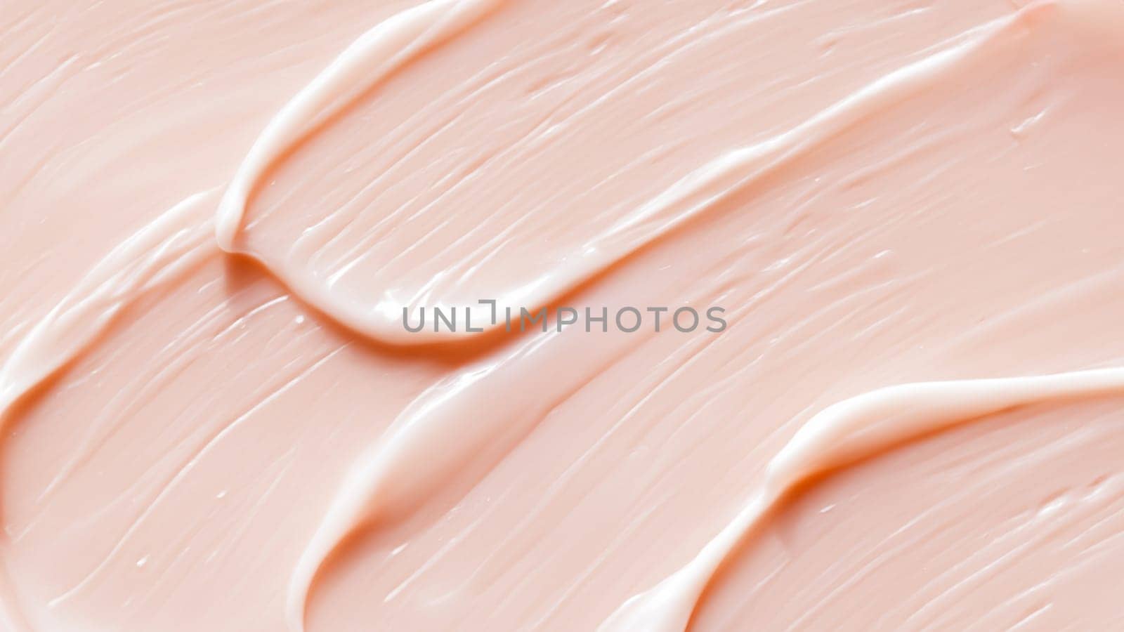 Smooth Pink Cream Smear Texture