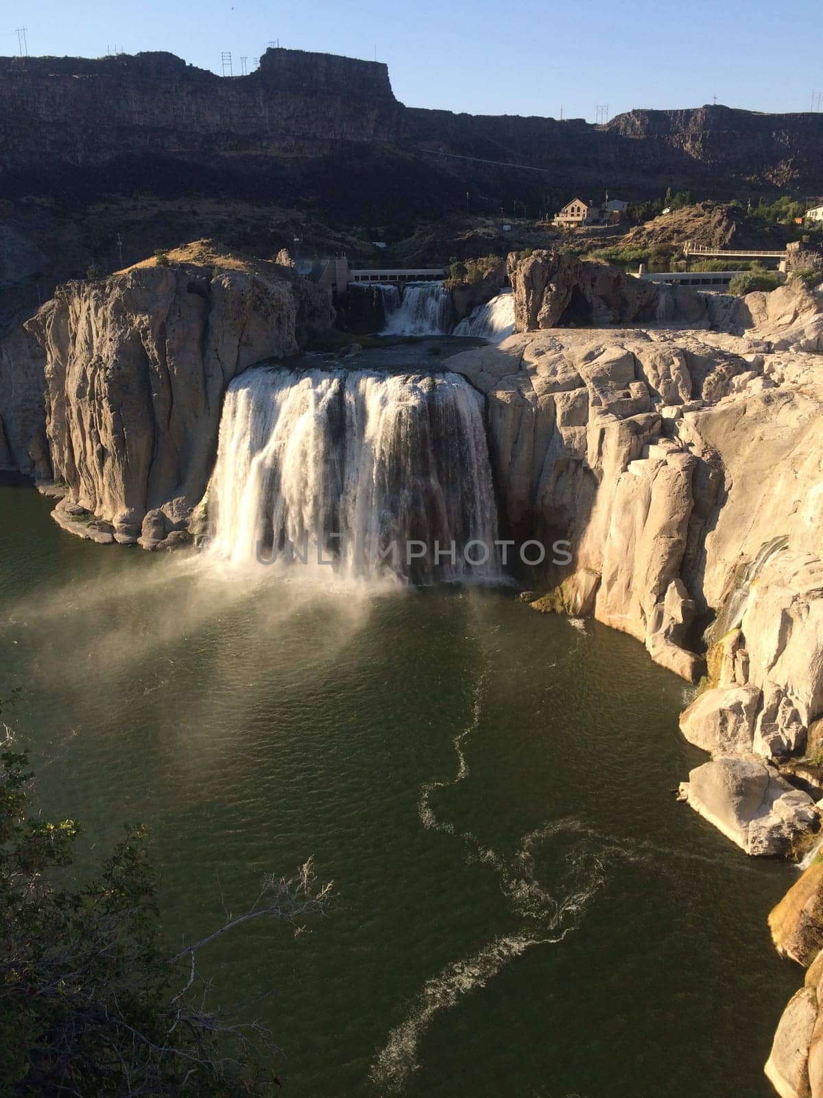 Shoshone Falls Waterfall on the Snake River in Twin Falls, Idaho. High quality photo