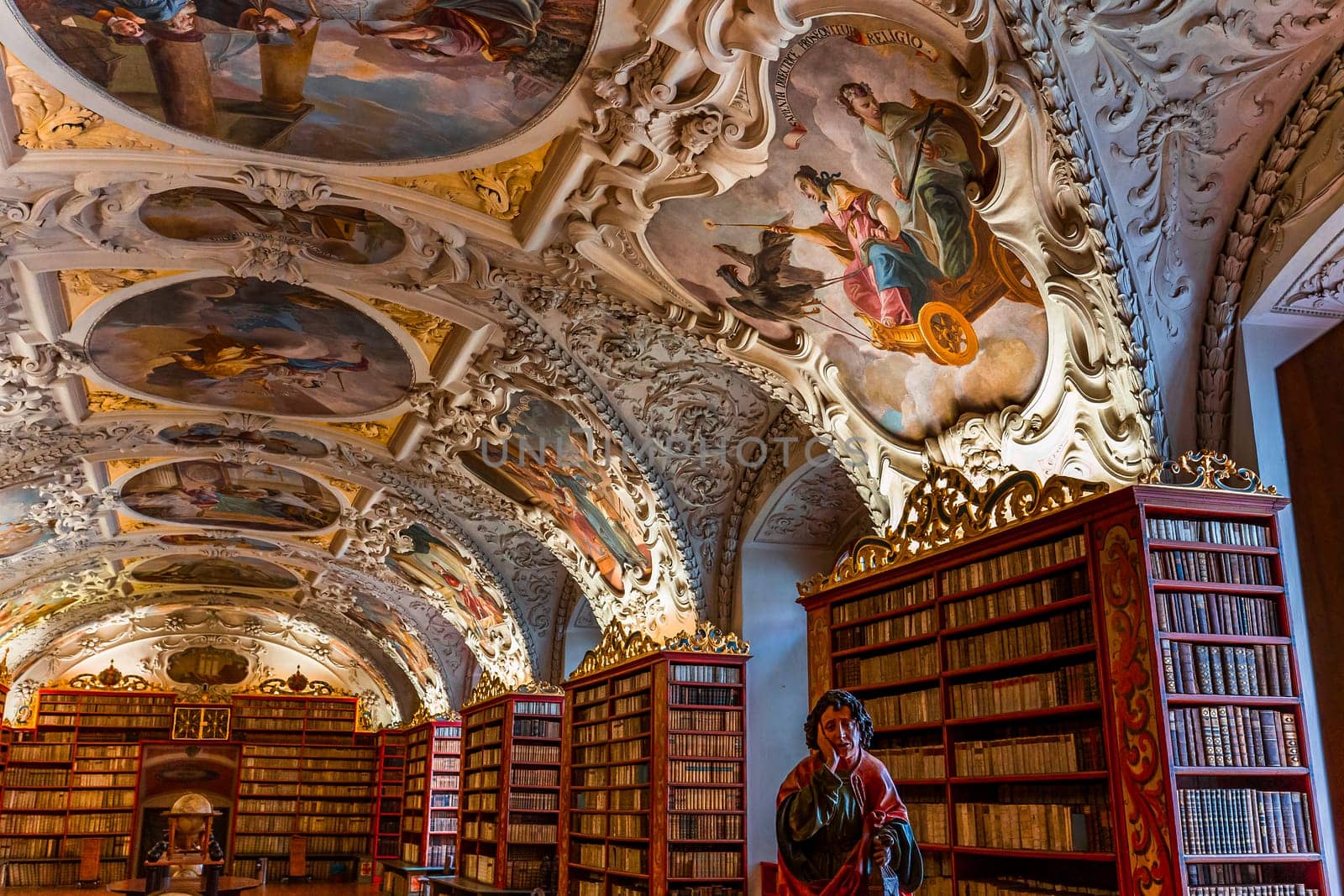 Library of Strahov monastery, Prague, czech republic by photogolfer