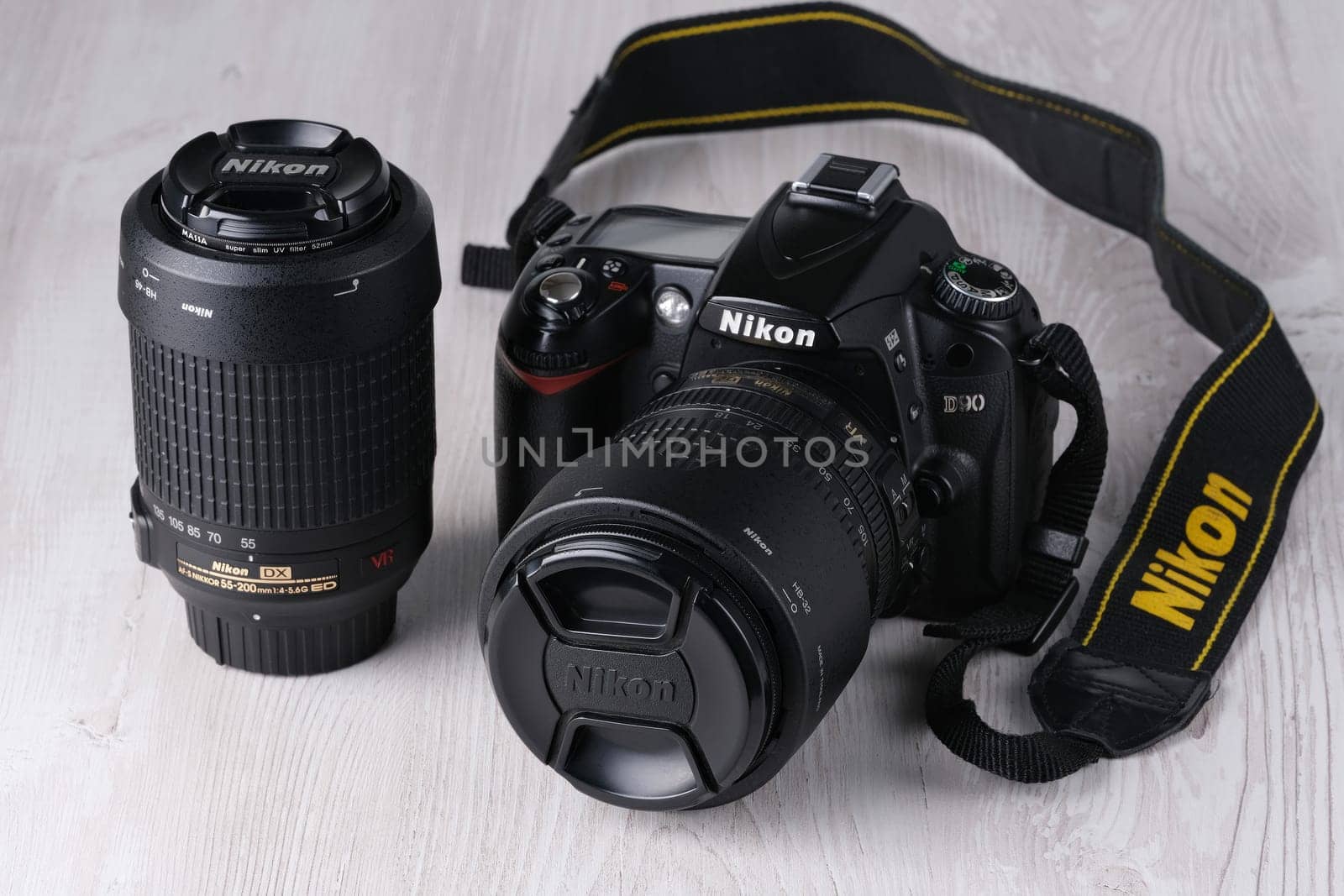 Nikon D90 camera with two lenses, Stavropol April 21, 2024.