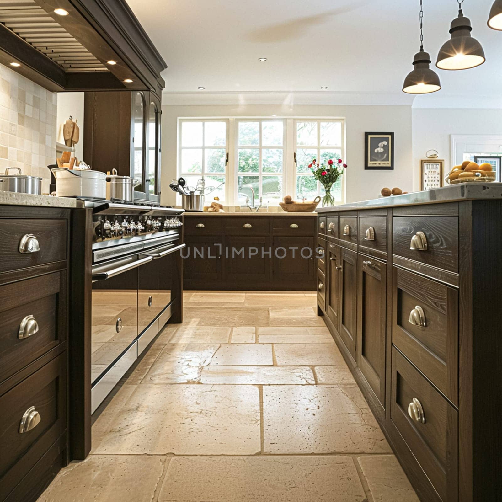 Bespoke kitchen design, country house and cottage interior design, English countryside style renovation and home decor idea